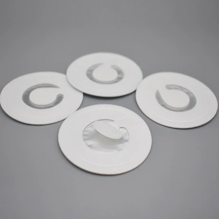 Custom Printing Lift And Pull Induction Aluminum Foil Seal Liner For Engine Oil PE Bottle